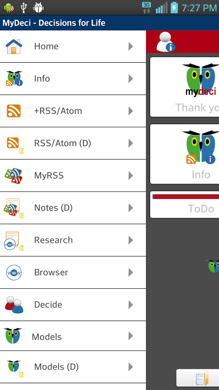 MyDeci - Decisions for Life Screen 2