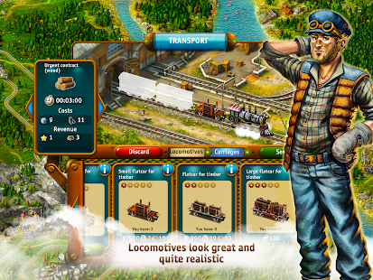 Transport Empire: Steam Tycoon(Mod Money)