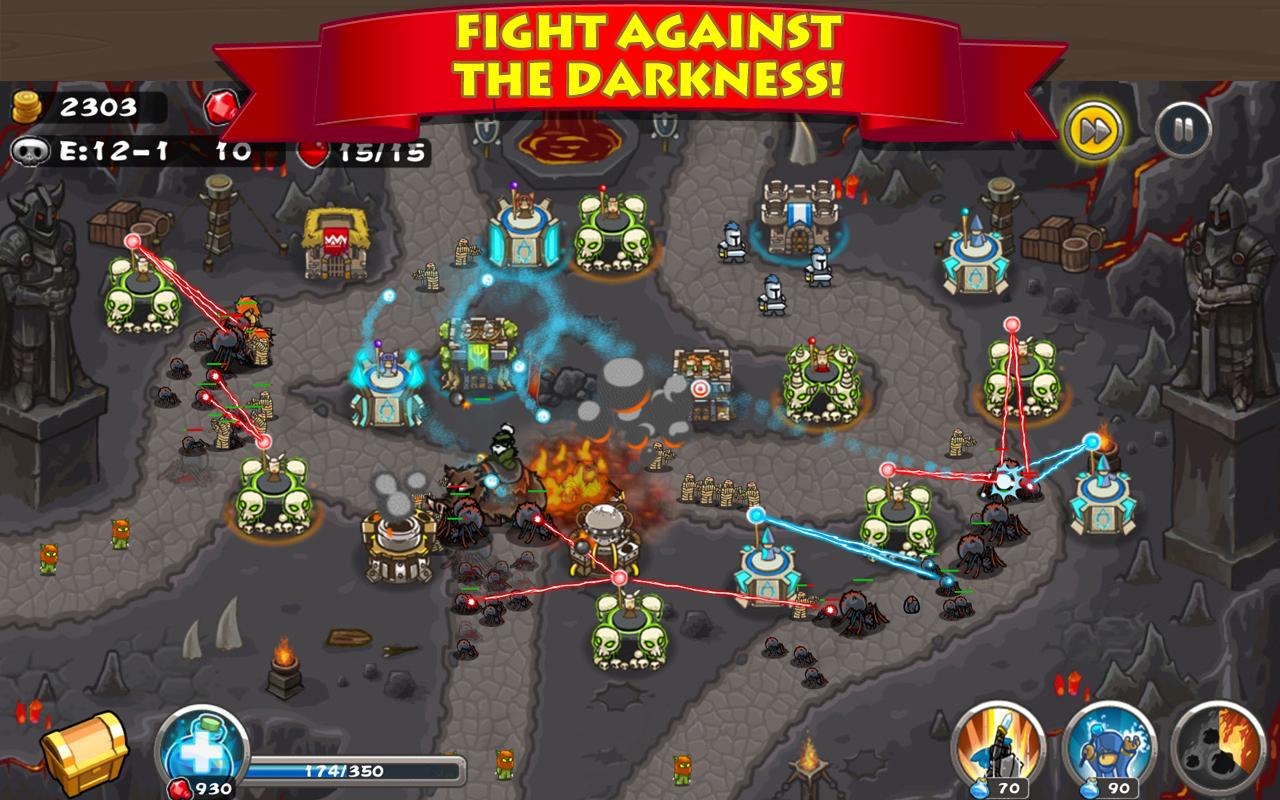 Horde Defense - στιγμιότυπο οθόνης Horde Defense - στιγμιότυπο οθόνης