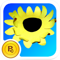 Origami Sunflower logo