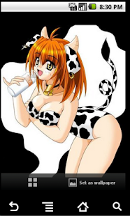 Free Download sexy LWP anime manga cow girl APK for Android