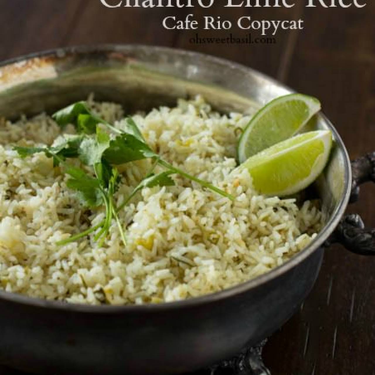 Cilantro Lime Rice-Cafe Rio Copycat