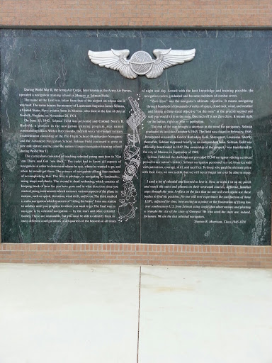 Selman Field Navigation School Memorial 