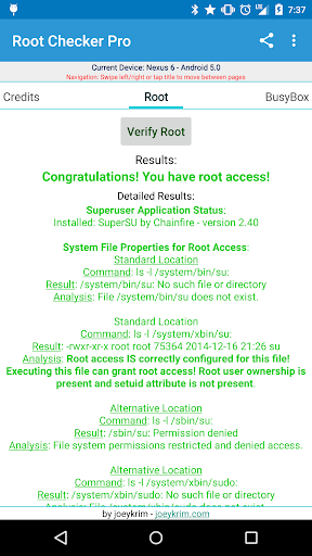 Descargar root checker