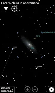 Stellarium Mobile Sky Map Screenshot
