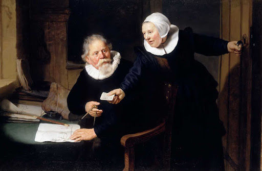 The Shipbuilder and his Wife: Jan Rijcksen (1560/2-1637) and his Wife, Griet Jans