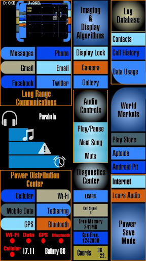 LCARS Control Panel