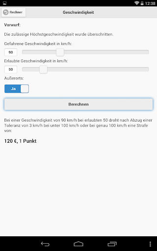 【免費交通運輸App】Bußgeld - der Bußgeldrechner-APP點子