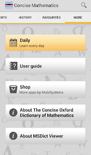 Oxford Mathematics Dictionary Screenshots 15