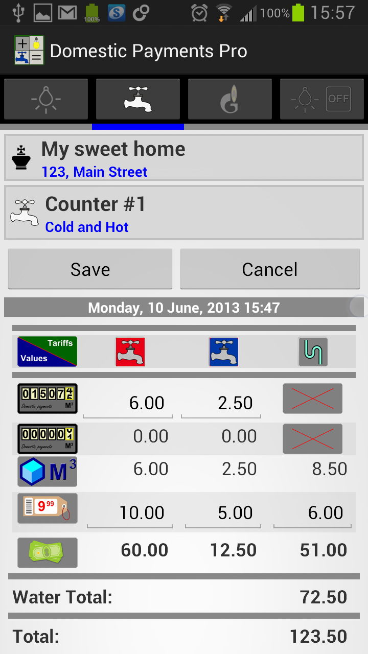 Domestic Payments Pro Screen 2