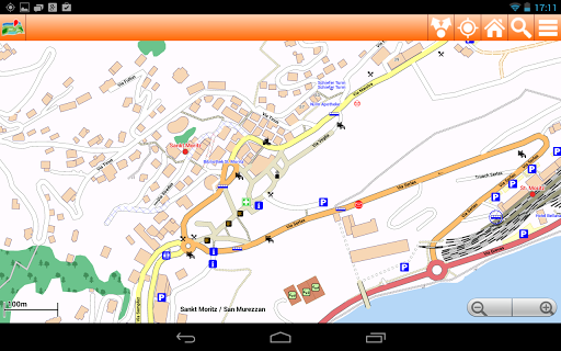 【免費旅遊App】St Moritz Offline mappa Map-APP點子