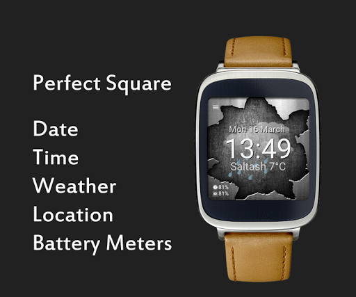 Steel Smash Wear Watch face