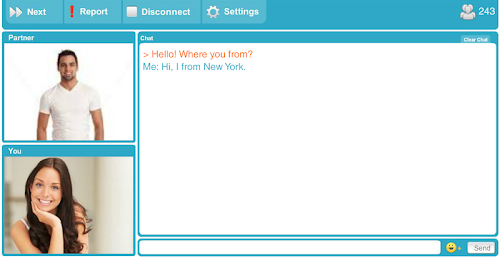 Android application Live Chat Roulette screenshort
