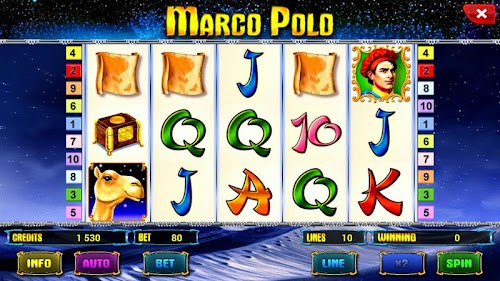 Android application Marco Polo Deluxe slot screenshort