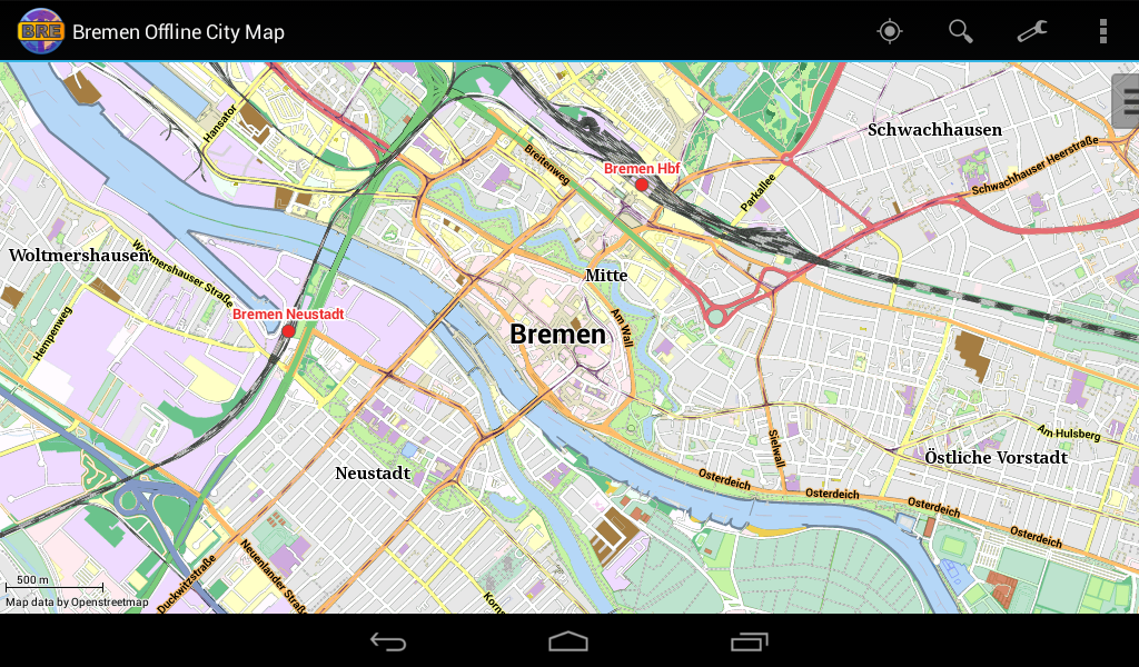 Bremen Offline City Map Android Apps on Google Play