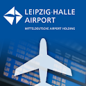Flughafen Leipzig/Halle logo