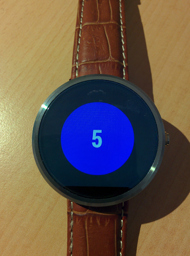 Tap Counter For Android Wear