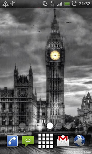 London Clock Live Wallpaper