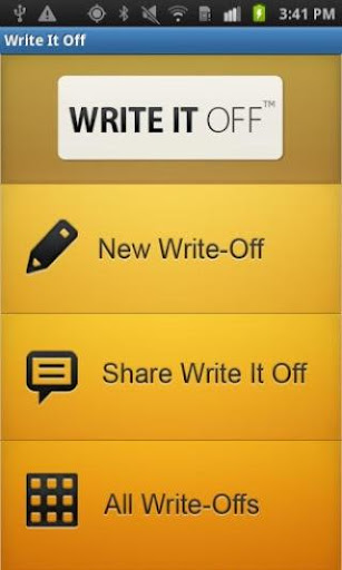 Write it Off Free App