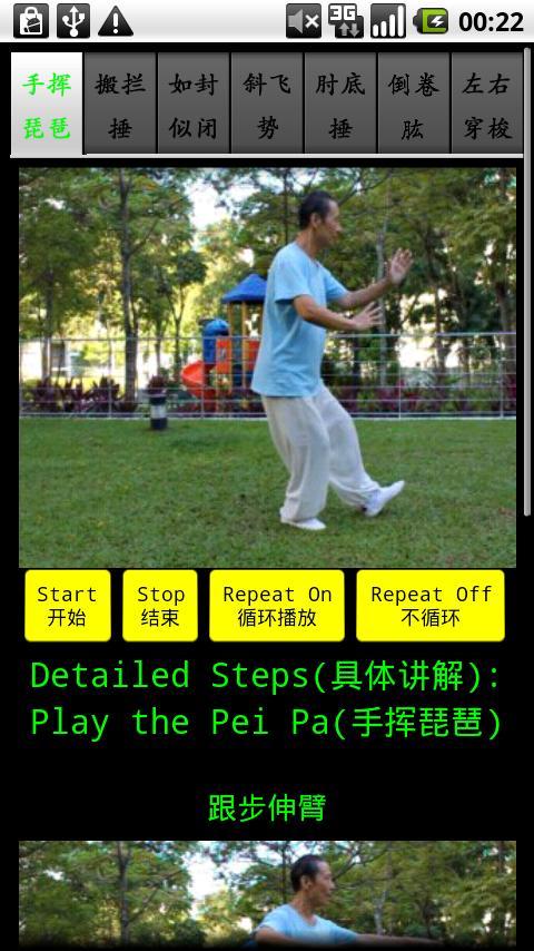Yang TaiChi40-2杨氏四十式太极拳2 Screen 1