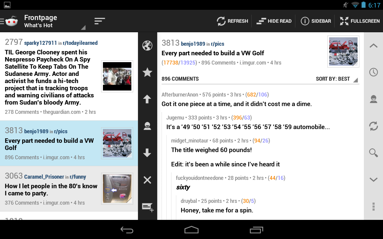 Reddit News - screenshot