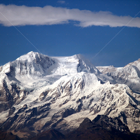 Kanchenjunga by Deep Chanda - Landscapes Mountains & Hills