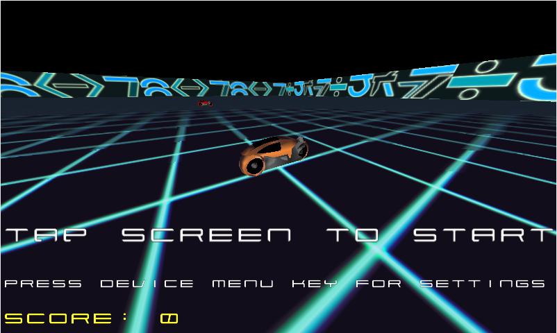 Android application Super Tron screenshort