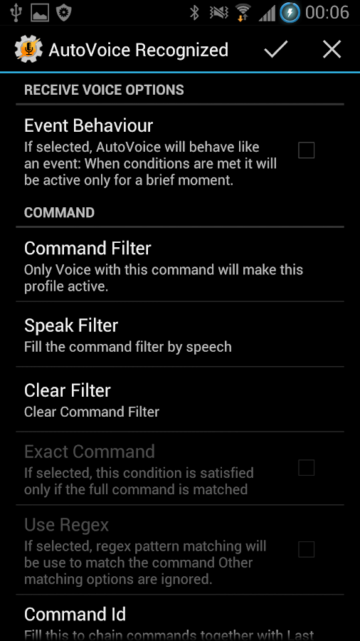 AutoVoice - screenshot