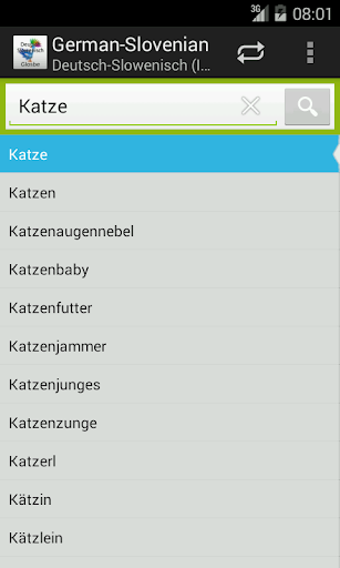 【免費教育App】Deutsch-Slowenisch Wörterbuch-APP點子