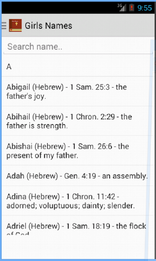 免費下載書籍APP|Bible Names and Meanings app開箱文|APP開箱王