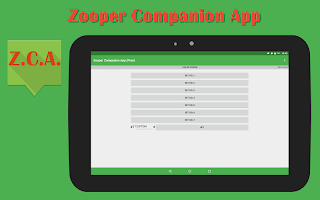 Zooper Companion App (donate) APK 螢幕截圖圖片 #7