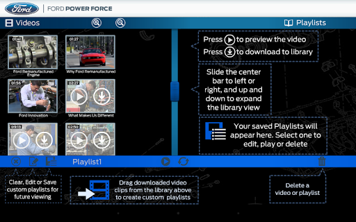 【免費商業App】Ford Power Force Video Channel-APP點子