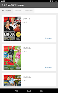 Free GOLF MAGAZIN - epaper APK for Android