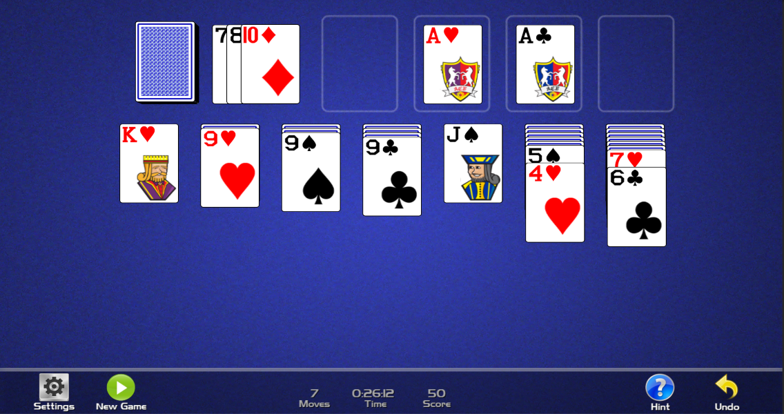 Android application Classic Solitaire by iFun screenshort