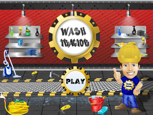 Tractors and Truck Wash Games