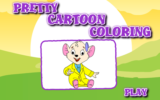 【免費休閒App】Coloring Pretty Cartoon-APP點子