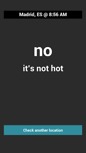 Is It Hot