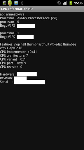 CPU Information HD