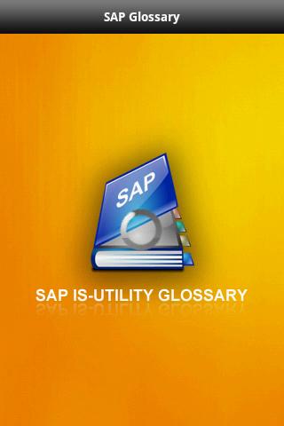 SAP Glossary