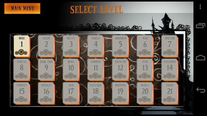 Mahjong Halloween Unlocked Screen 2