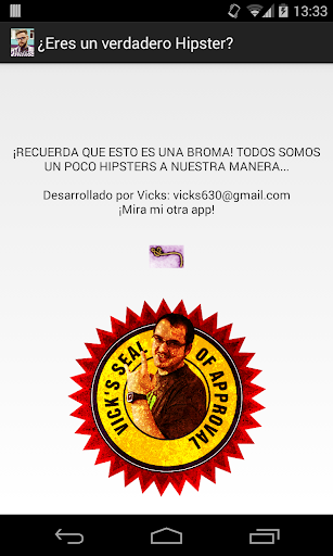 【免費娛樂App】¿Eres un auténtico Hipster?-APP點子