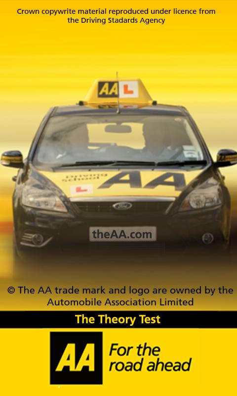 Android application AA Theory Test - Free Edition screenshort