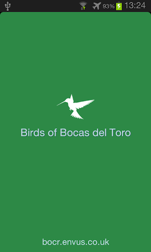 Bird Guide for Bocas del Toro