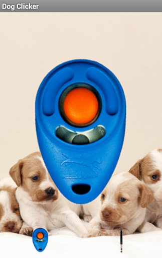 Clicker y silbato para perros