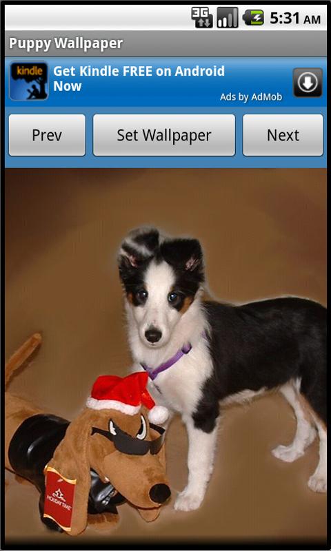 Puppy Wallpaper Screen 3