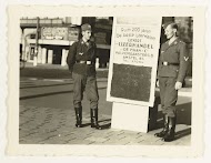 Luftwaffe militairen op straat