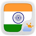 Hindi Language GO Weather EX logo