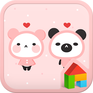 Pink Love Dodol launcher theme.apk 1.1