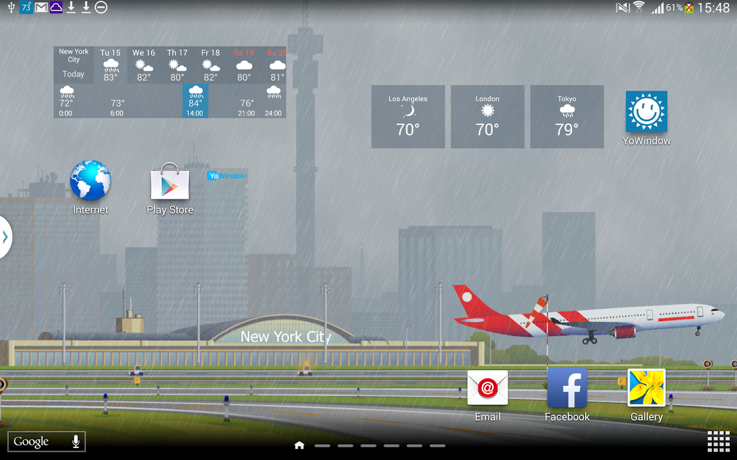 YoWindow Weather - screenshot