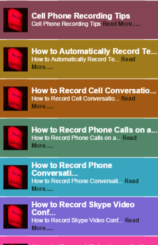 Tips to Call Recorder